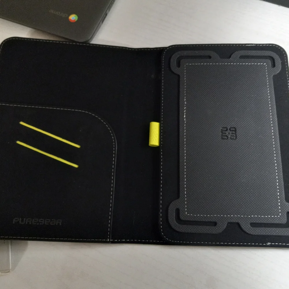 Black Folio Case for 7-8